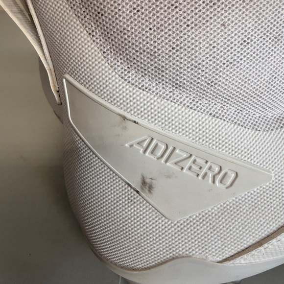 Adidas Adizero Chaos White And Silver Men’s Football Cleats Size 18 New - Picture 7 of 9